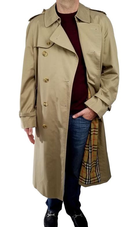 burberry mens mac|burberry trench coats for men.